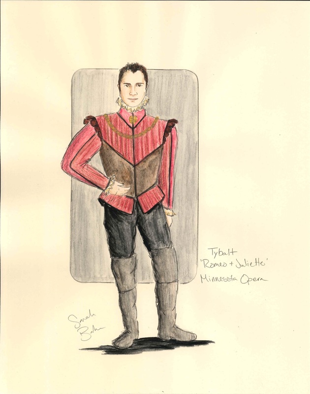 Picture: Costume rendering of Tybalt.
